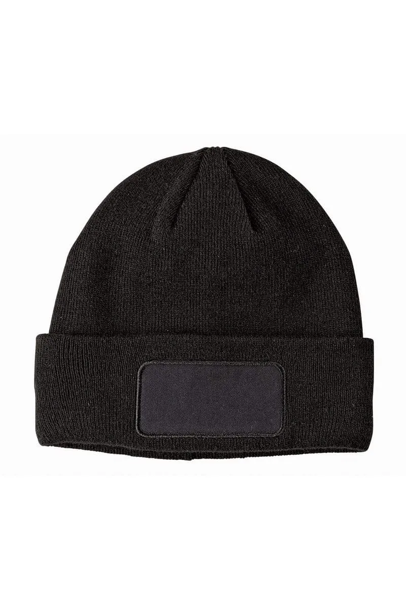 Big Accessories BA527: Patch Beanie